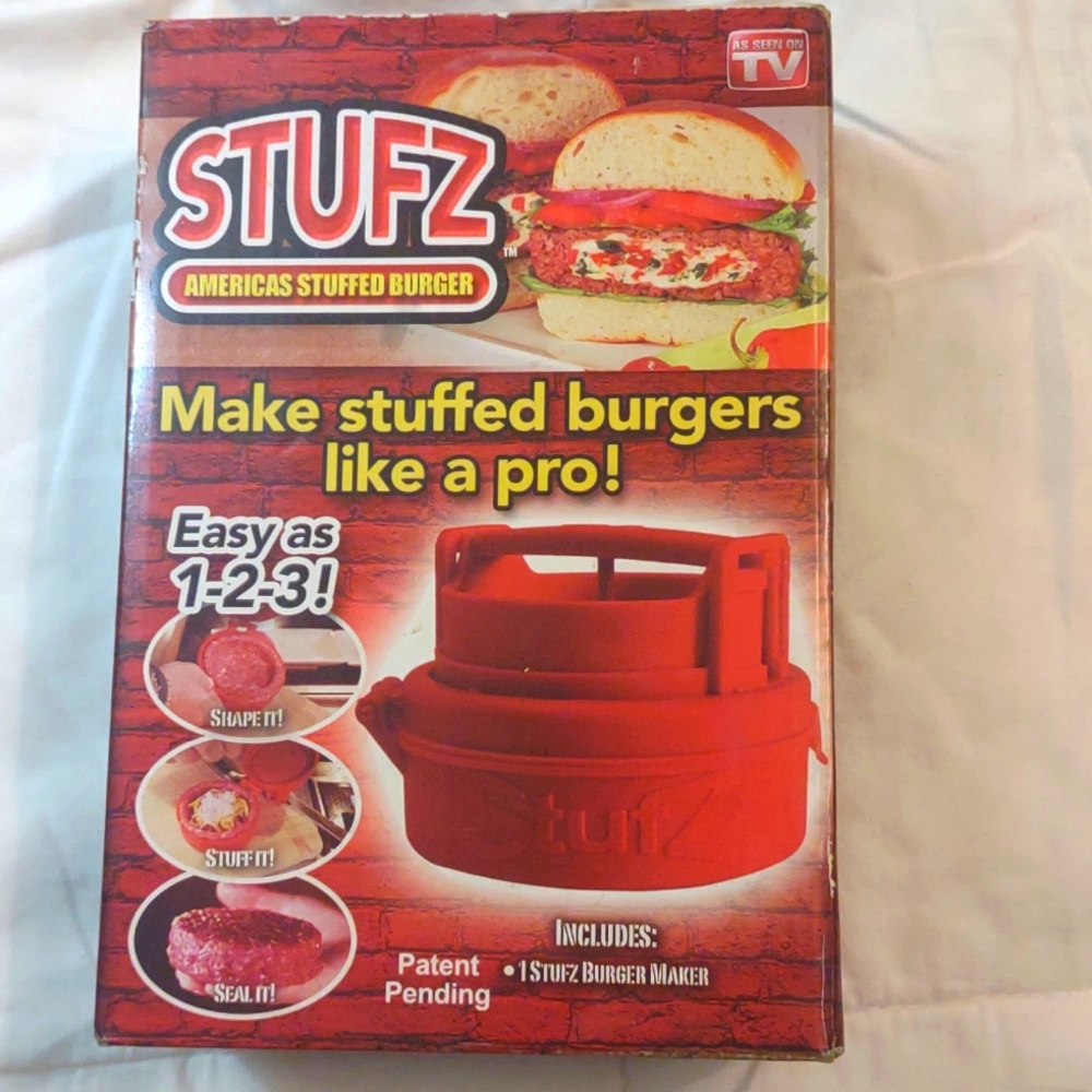 American stuffed burger